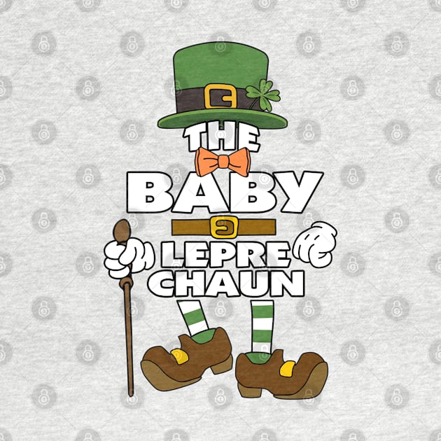 The Baby Leprechaun St Patrick's Day Celebration Matching Outfits Group Attire by HappyGiftArt